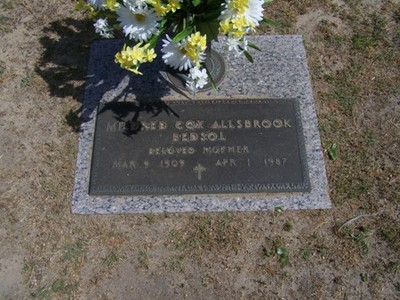 Allsbrook, Mildred Cox Bedsol, Hillcrest Cemetery, Horry Co, SC.jpg