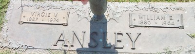 Ansley, William & Virgie Baker, Evergreen Cemetery, Wharton Co, TX.jpg