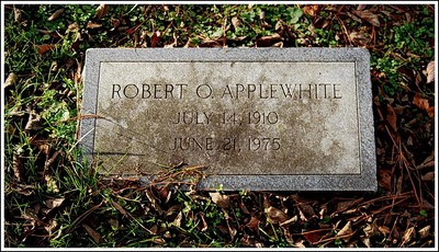 Applewhite, Robert Oscar, Holy Trinity Cemetery, Pequimans Co, NC.jpg