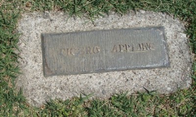 Appling, Cicero Walthal, Plainesboro Cemetery, Merced Co, CA.jpg