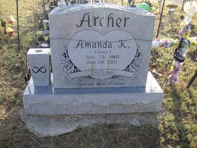 Archer, Amanda Kay Josey, Mount Olive Cem, Carter Co, OK.jpg