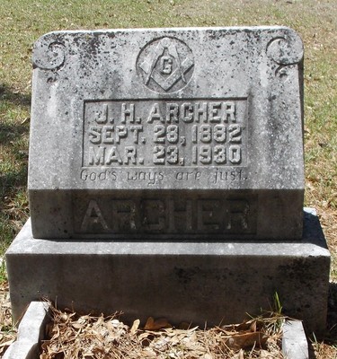 Archer, John Henry, Calhoun Cem, Ouachita Parish, LA.jpg