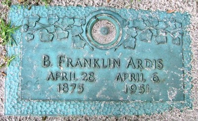 Ardis, Benjamin Franklin, Sumter Cemetery, Sumter Co, SC.jpg