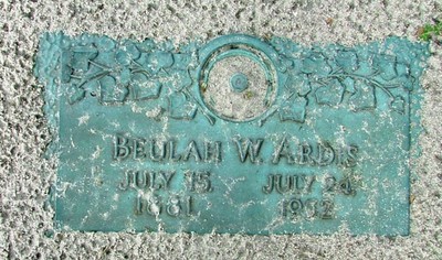 Ardis, Beulah Bernice, Sumter Cemetery, Sumter Co, SC.jpg