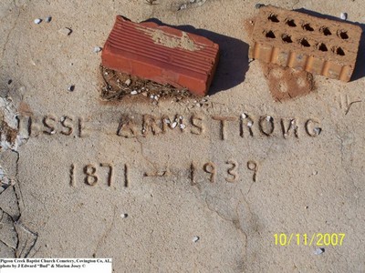 Armstrong, Jesse, Pigeon Creek Baptist Cem, Covington Co, AL.jpg
