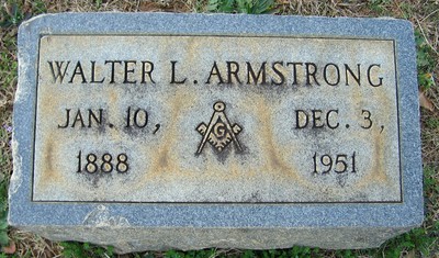 Armstrong, Walter L, Stanley Cemetery, Gaston Co, NC.jpg