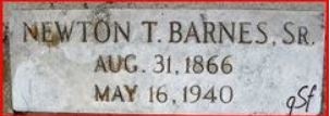 Barnes, Newton Thomas, Westview Cemetery, Richmond Co, GA.jpg