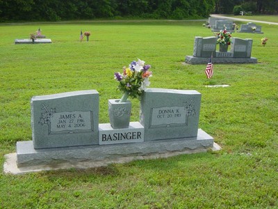 Basinger, James A & Donna Kluttz, Shiloh Cemetery, Rowan Co, NC.jpg