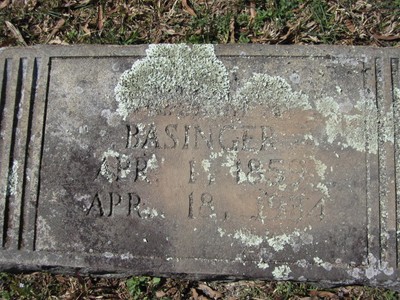 Basinger, William Allison, Chestnut Hill Cemetery, Rowan Co, NC.jpg