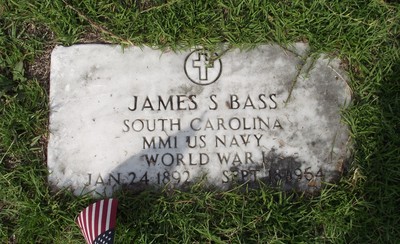 Bass, James Sinclair, Magnolia Cem, Darlington Co, SC.jpg