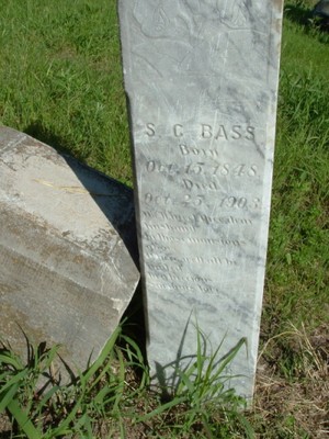 Bass, Sampson Cooley, Backbone Cemetery, Collin Co, TX.jpg