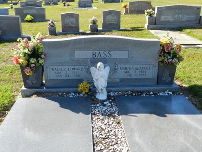 Bass, Walter E & Martha B Josey, Bonifay Cem, Holmes Co, FL.jpg