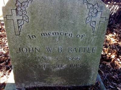 Battle, John Wilkes Booth, McTyiere Cemetery, Nash Co, NC.jpg