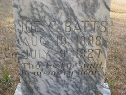 Batts, Joe C, Mount Olive Cem, DeSoto Parish, LA.jpg