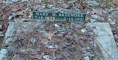 Bazemore, Mary Murcheson, Bazelore Cemetery, Monroe Co, GA.jpg