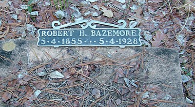 Bazemore, Robert H, Bazelore Cemetery, Monroe Co, GA.jpg