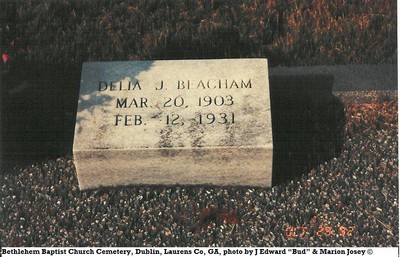 Beacham, Della May Josey, Bethlehem Cem, Laurens Co, GA.jpg