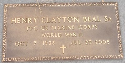 Beal, Henry Clayton, Sisters Cemetery, Washington Co, GA.jpg