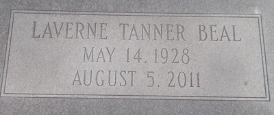 Beal, Laverne Tanner, Sisters Cemetery, Washington Co, GA.jpg
