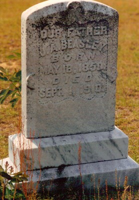 Beasley, James Asbury, Bethlehem M Cemetery, Lee Co, SC.jpg