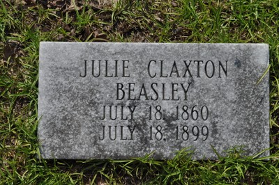 Beasley, Julie Claxton, Oaky Grove Cemetery, Johnson Co, GA.jpg