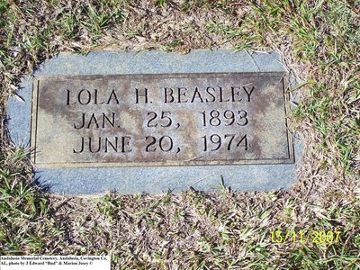 Beasley, Lola H, Andalusia Memorial Cem, Covington Co, AL.jpg