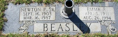 Beasley, Newton P & Emma R, Bay Minette Cemetery, Baldwin Co, AL.jpg