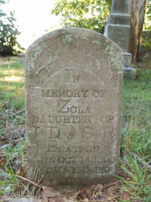 Beatson, Zola, Paxville Cemetery, Clarendon Co, SC.jpg