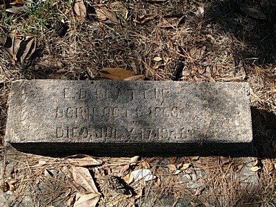 Beattie, Ezra Daniel, Bay Springs Cem, Washington Co, GA.jpg