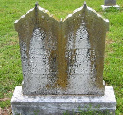 Beaver, Wesley & Charlotte Josey, Greenlawn Cemetery, Rowan Co, NC.jpg