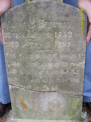 Bedgood, Mary Jane, Bedgood Cemetery, Washington Co, GA.jpg