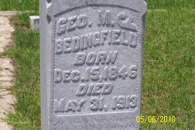 Bedingfield, George Madison, Bartow City Cemetery, Jefferson Co, GA.JPG