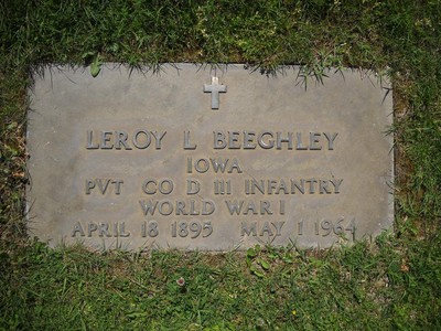 Beeghley, Leroy Lincolin, Westwood Hills Cem, Eldorado Co, AR.jpg