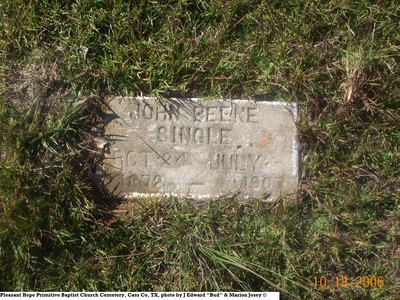 Beene, John, Pleasant Hope Cemetery, Cass Co, TX 047.jpg
