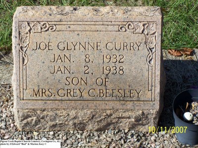 Beesley, Joe Glynne Curry, Pigeon Creek Baptist Cem, Covington Co, AL.jpg