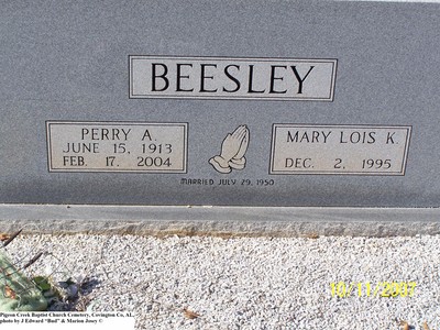 Beesley, Perry & Mary Kervin, Pigeon Creek Baptist Cem, Covington Co, AL.jpg