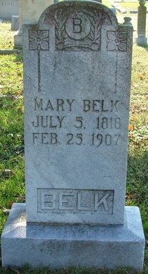 Belk, Mary Kelley, Lake City Cemetery, Florence Co, SC.jpg