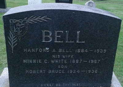 Bell, Hanford A & Minnie C White, Murray Harbor Cem, P.E.I. Canada.jpeg