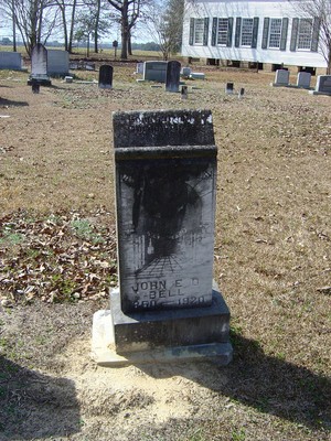 Bell, John Edward, Rembert Cemetery, Lee Co, SC.jpg
