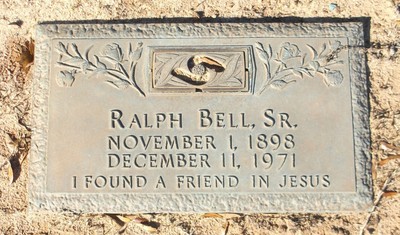 Bell, Ralph, Magnolia Cemetery, Darlington Co, SC.jpg