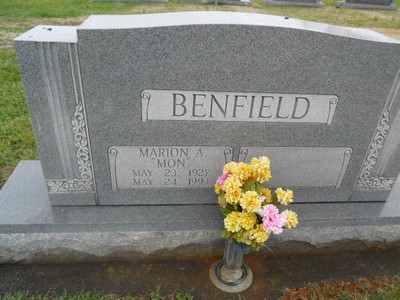 Benfield, Marion A, Faith Cemetery, Iredell Co, NC.jpg