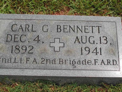 Bennett, Carl G, Westside Cemetery, Lancaster Co, SC.jpg
