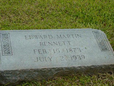 Bennett, Edward Martin, Westside Cemetery, Lancaster Co, SC.jpg