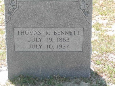 Bennett, Thomas Ruffin, Salem Cemetery, Lancaster Co, SC.jpg