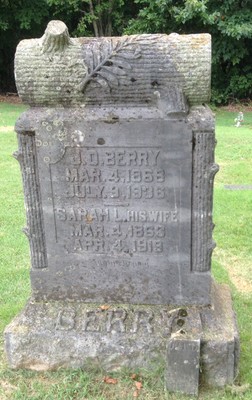 Berry, John D & Sarah Lou Dukes, Concord Cem, Hopkins Co, KY.jpg