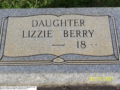 Berry, Lizzie, Kervin Cem, Covington Co, AL.jpg