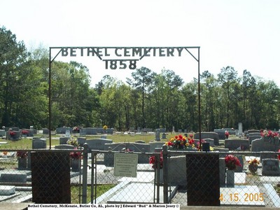 Bethel Cemetery, McKenzie, Butler Co, AL.JPG