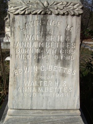 Bettes, Lawrence M & Edwin C, Greenwood Cemetery, Dallas Co, TX.jpg