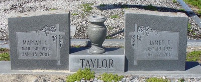 Taylor, James E & Marian G Josey, Auburndale Cem, Polk Co, FL.jpg