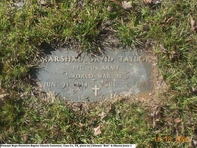 Taylor, Marshal David, Pleasant Hope Cem, Cass Co, TX.jpg